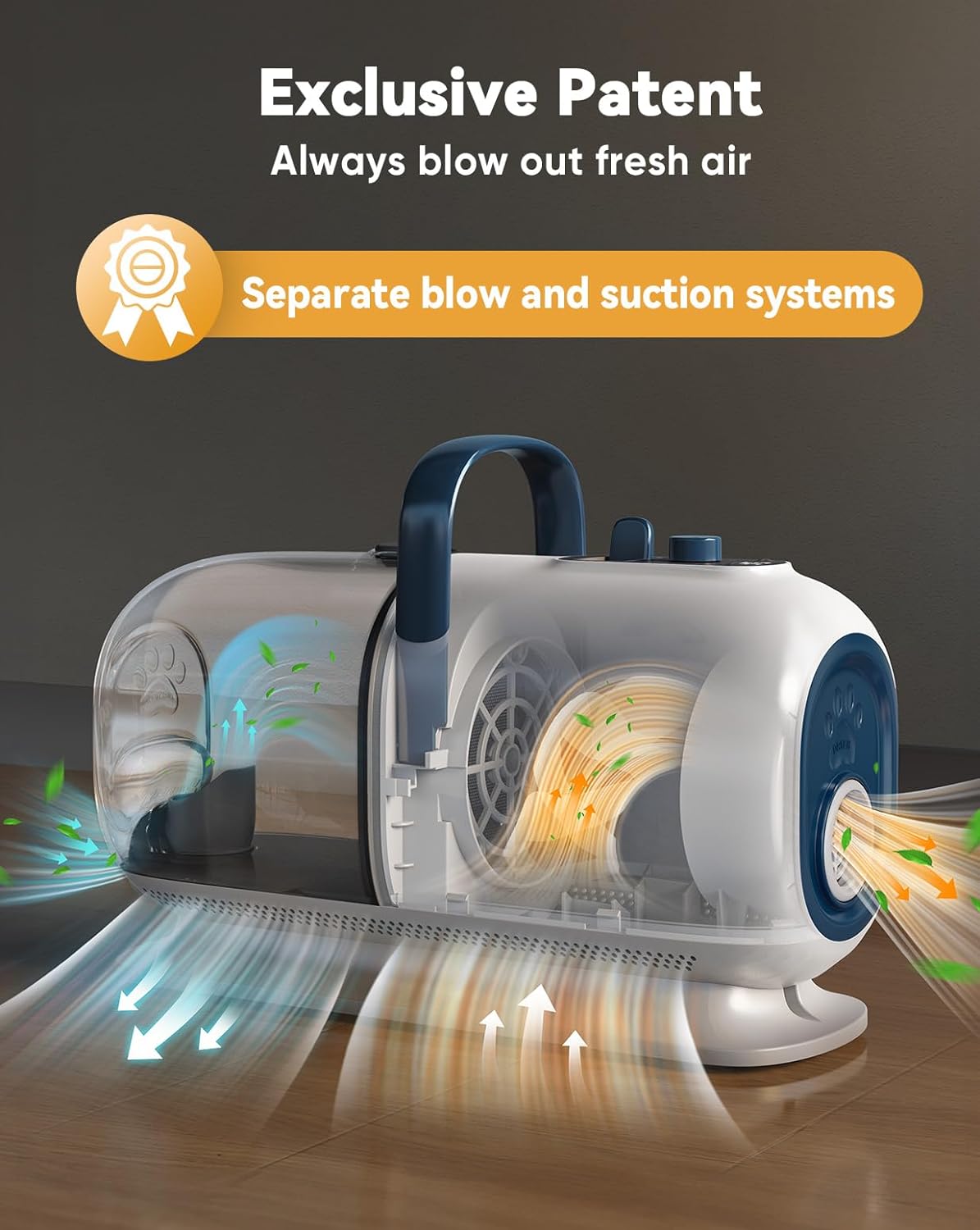 PrePaw Pet Grooming 10 in 1 Vacuum Kit- Ultra Max with  Blower/Dryer
