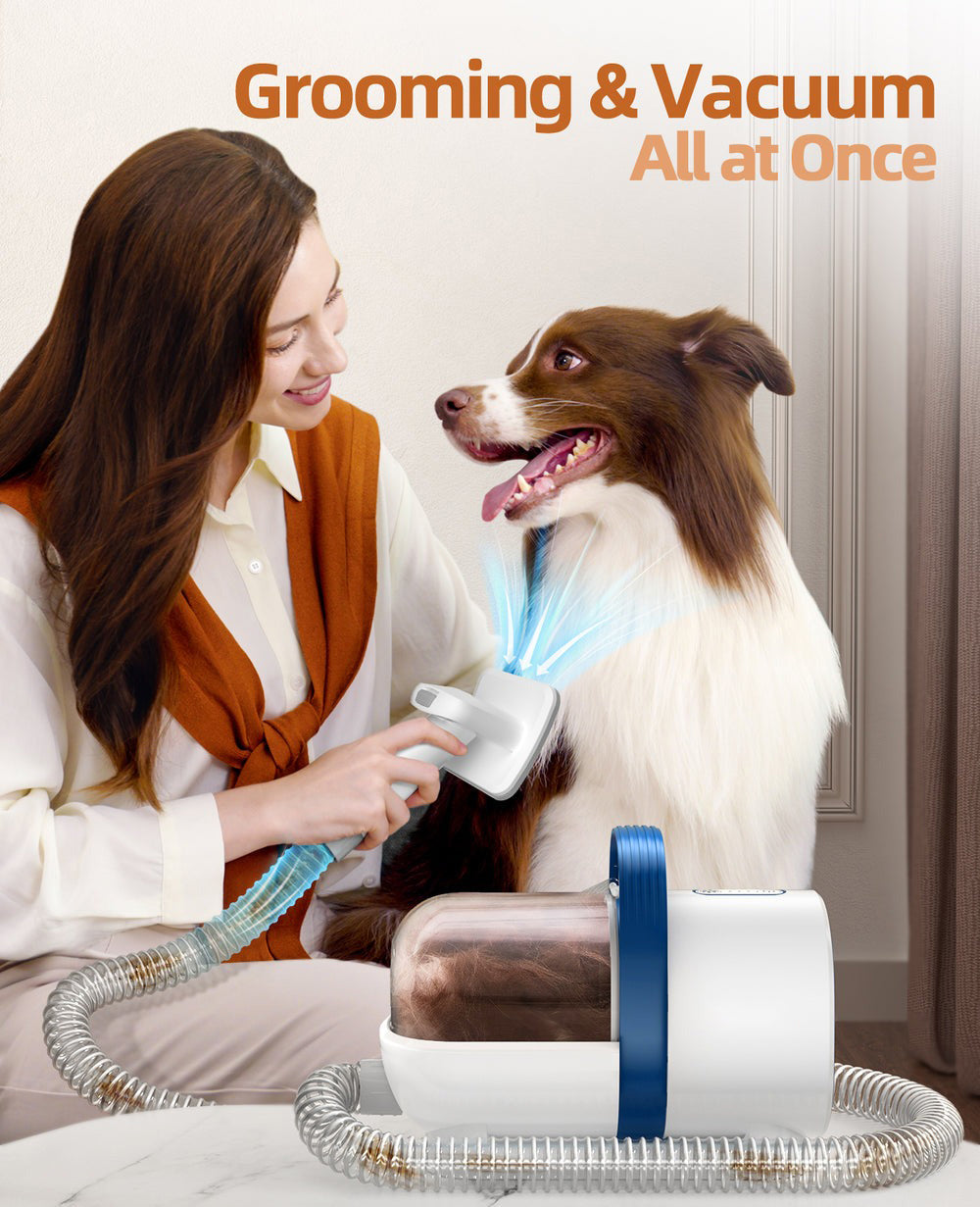 Pet hair grooming vacuum best sale