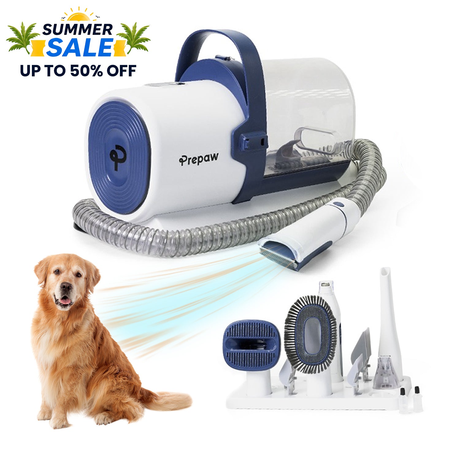 Prepaw Pro PG50 Plus- Multi-functional Pet Grooming Kit - FREE